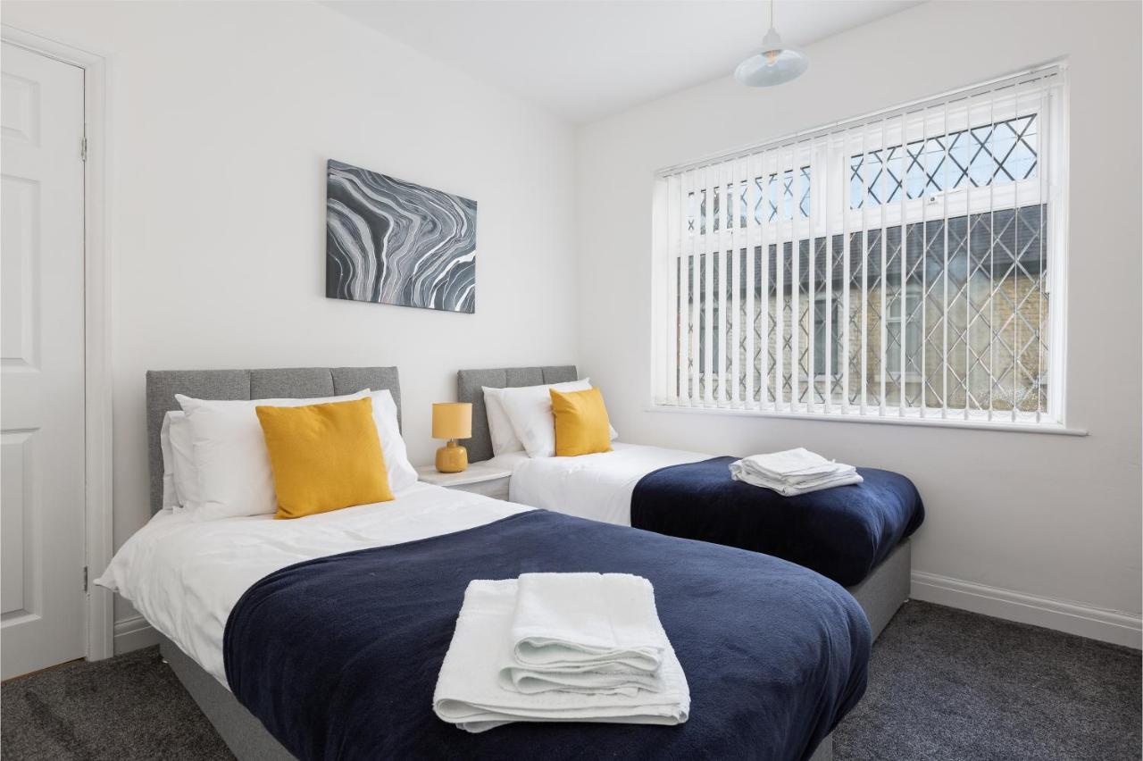 普雷斯顿Connaught House - Wi-Fi, Parking, Contractors别墅 外观 照片